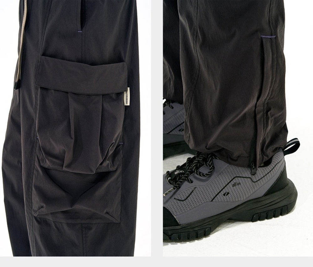 Брюки Nothomme Multi-Pocket Work Pants black