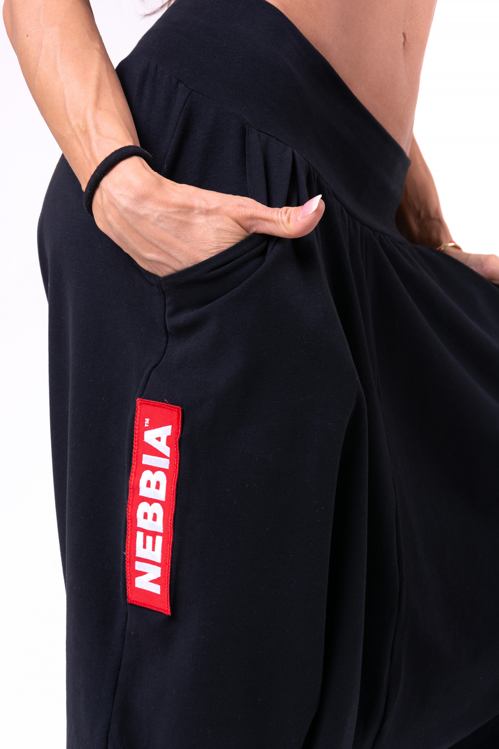 ШТАНЫ NEBBIA RED LABEL "ALADDINS" PANTS 668 BLACK