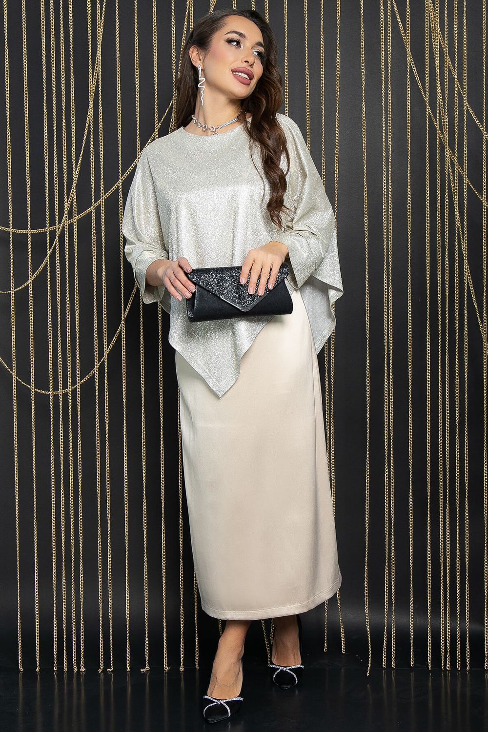 Костюм Элиот (бежевый) К11799 LT Collection