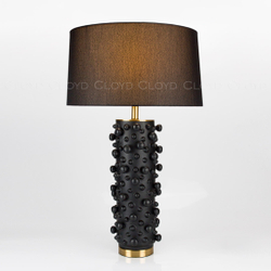 Настольная лампа Cloyd WOLAND T1 / выс. 80 см - латунь (арт.30140)