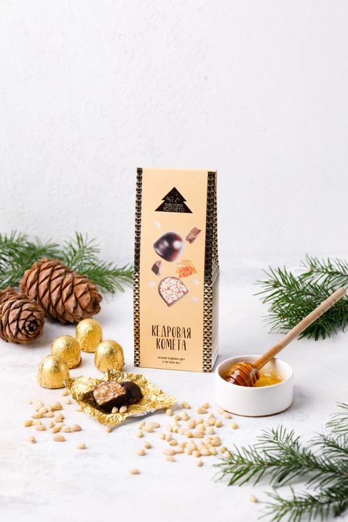 Кедровая комета классическая / 70 г / ТМ Сибирские конфеты