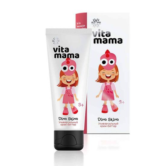 Универсальный крем-баттер Dino Skino Vitamama
