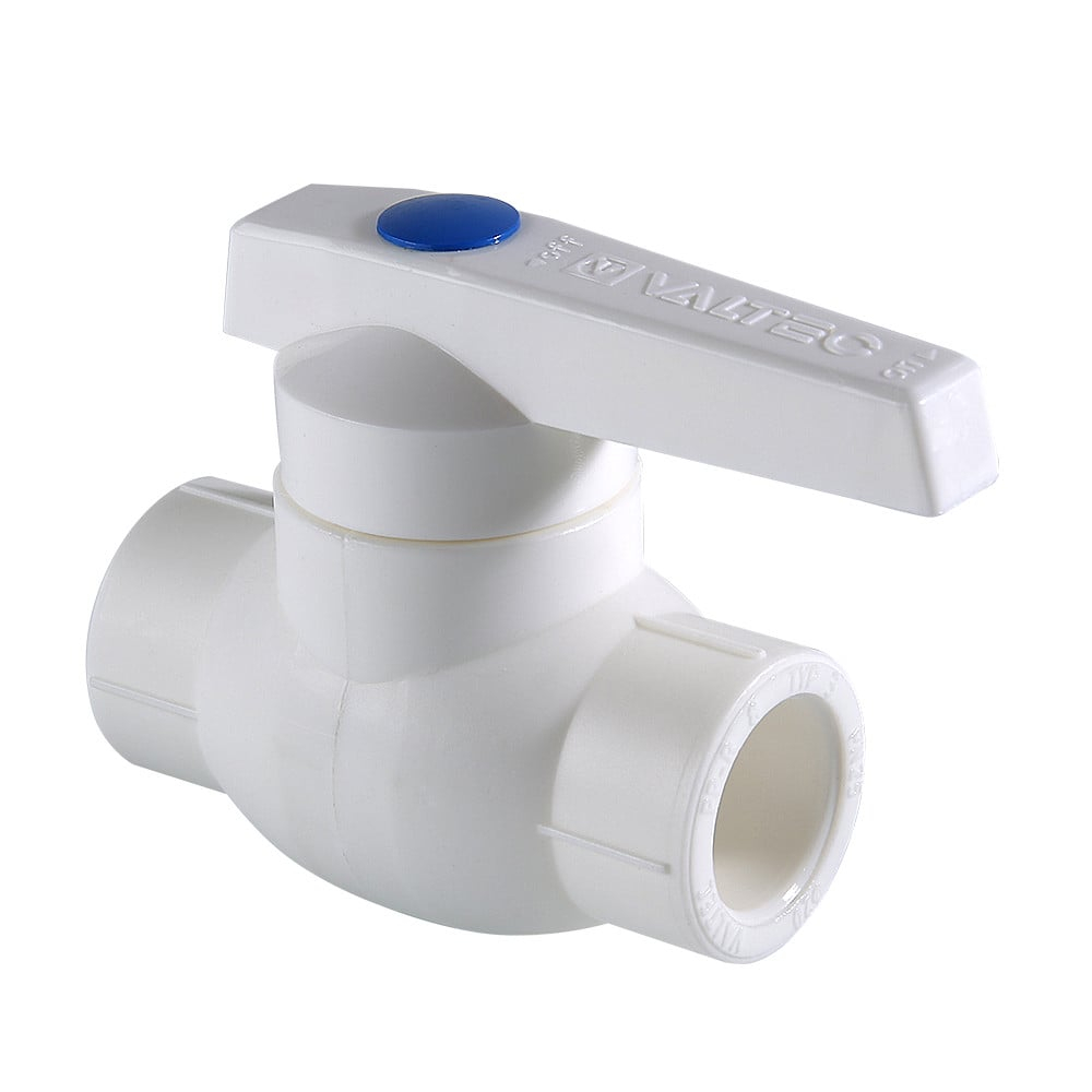 Кран шаровый 25 VALTEC белый