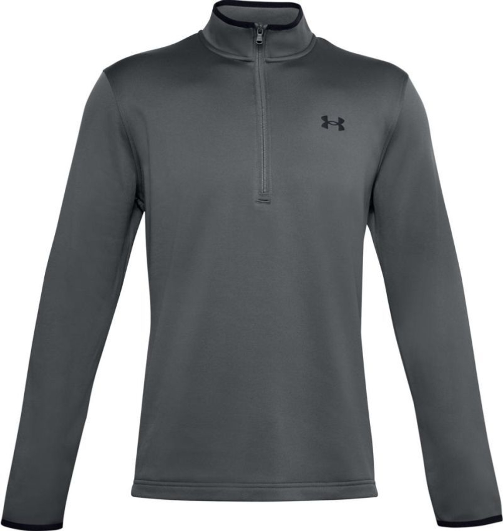 Куртка теннисная Under Armour Men's Armour Fleece 1/2 Zip - pitch gray/black