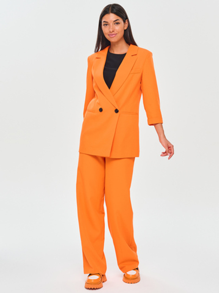 Костюм брючный оранжевый