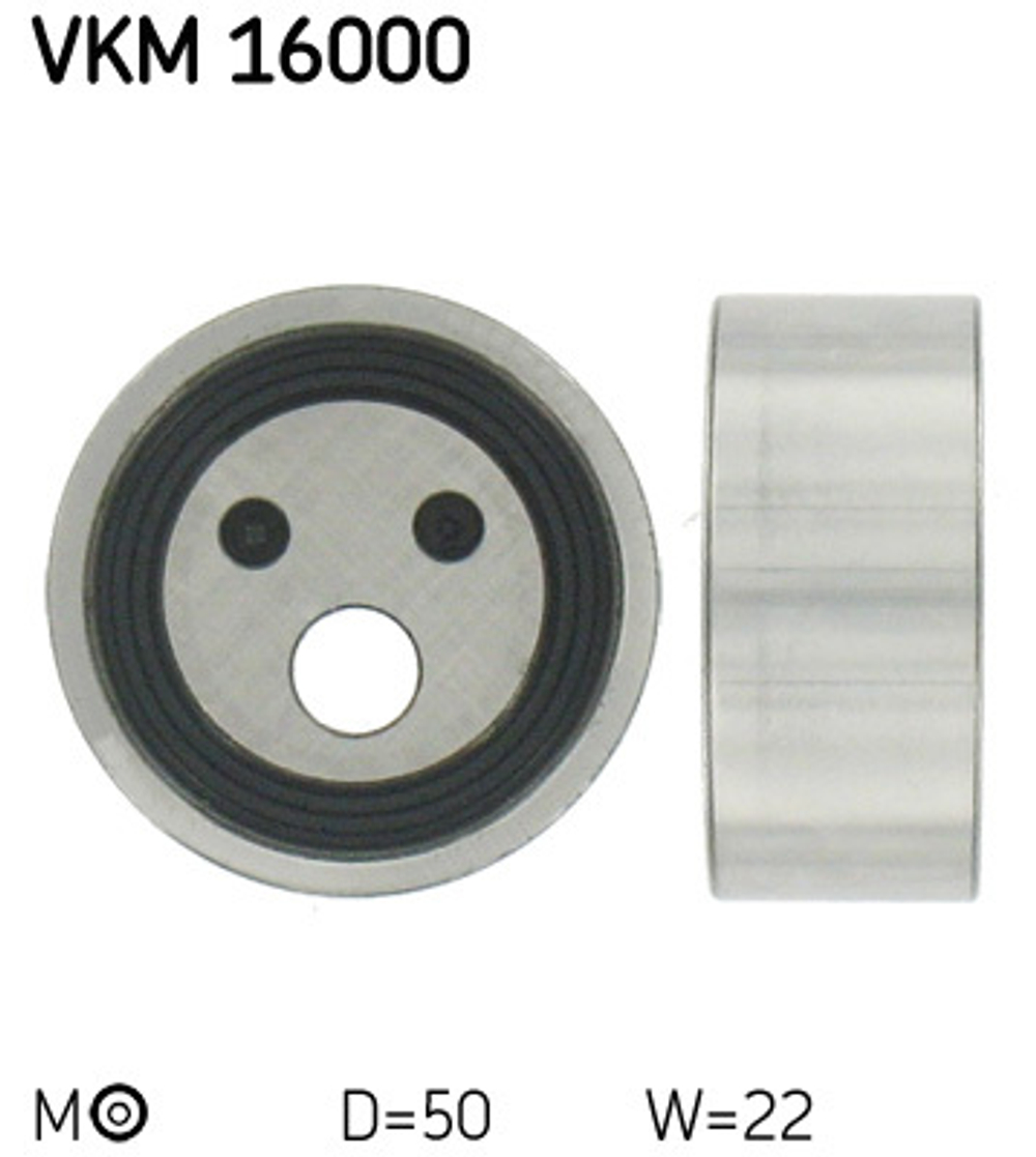 SKF - VKM16000-SKF - Tensioner Pulley, timing belt - Povrat artikla narucenog iz Njemacke nije moguc.