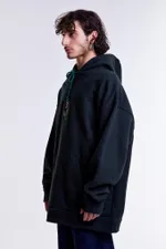 Худи Гербарий Ландыш Warm Темно-зеленый