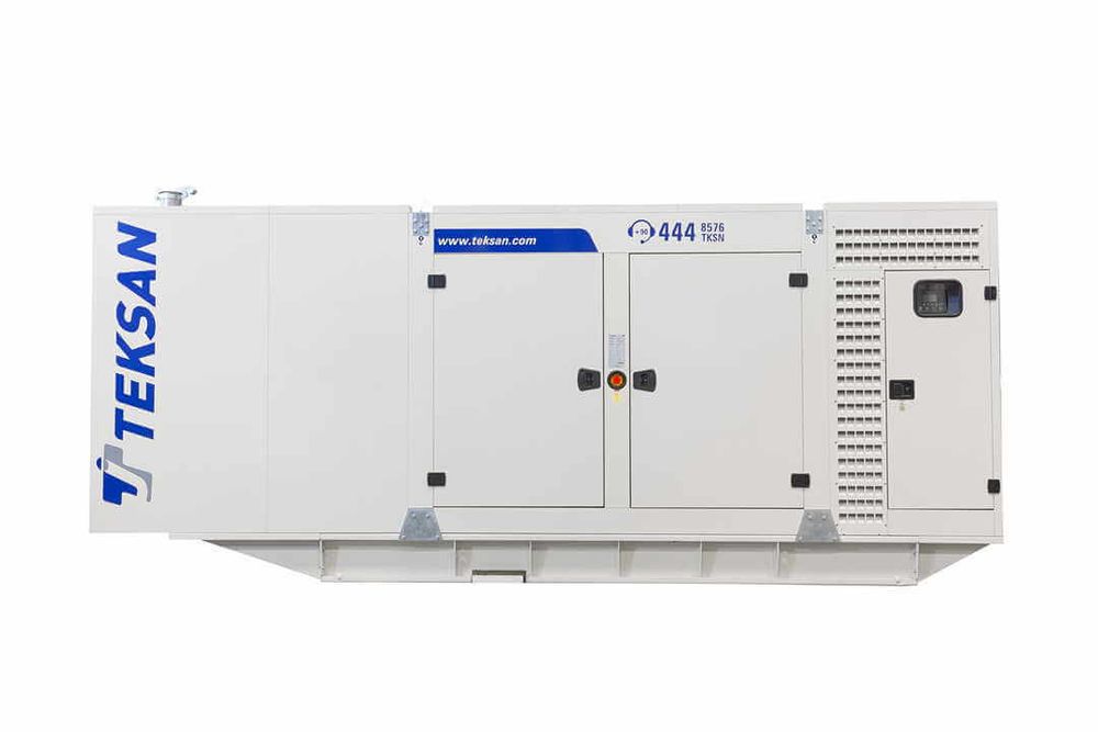 Дизельный генератор Teksan TJ500PE5L в кожухе с АВР