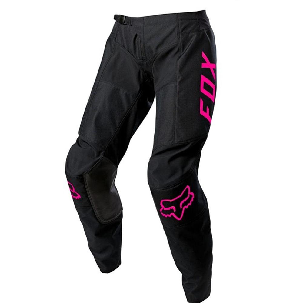 Мотоштаны женские Fox 180 Djet Womens Pant (Black/Pink, 2, 2022 (25854-285-2))