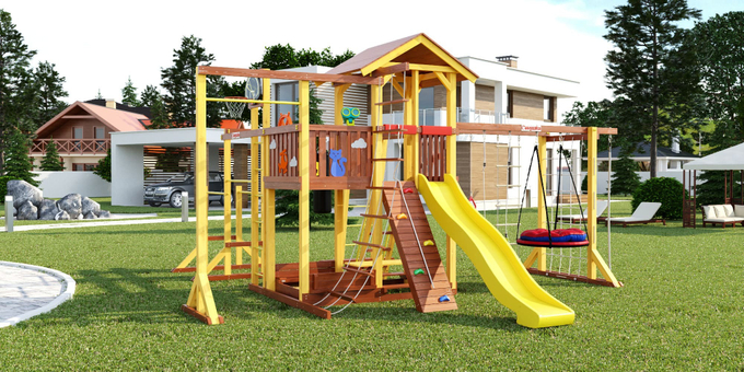 Детская площадка Савушка "Семейная" COMFORT PLUS