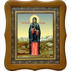 Мария Персидская мученица. Икона на холсте.