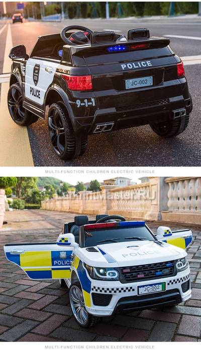 Детский электромобиль LS-528-2 "POLICE"