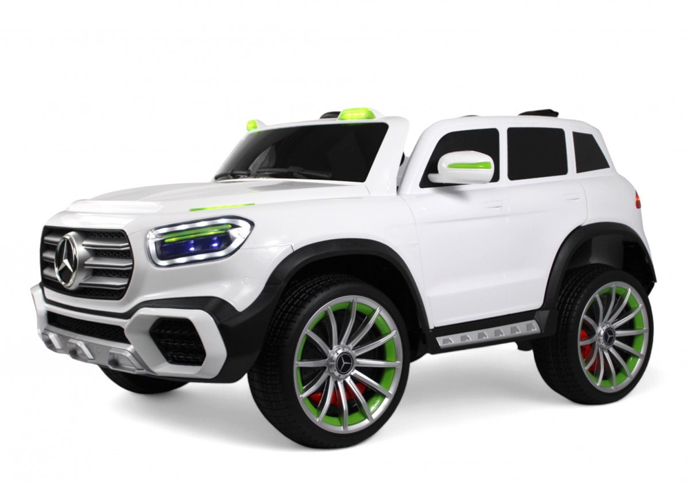 Детский электромобиль RiverToys М007БХ М007БХ-WHITE/белый