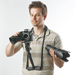 CULLMANN MAGIC ChestPod. Мини-монопод c шаровой головой и грудным упором