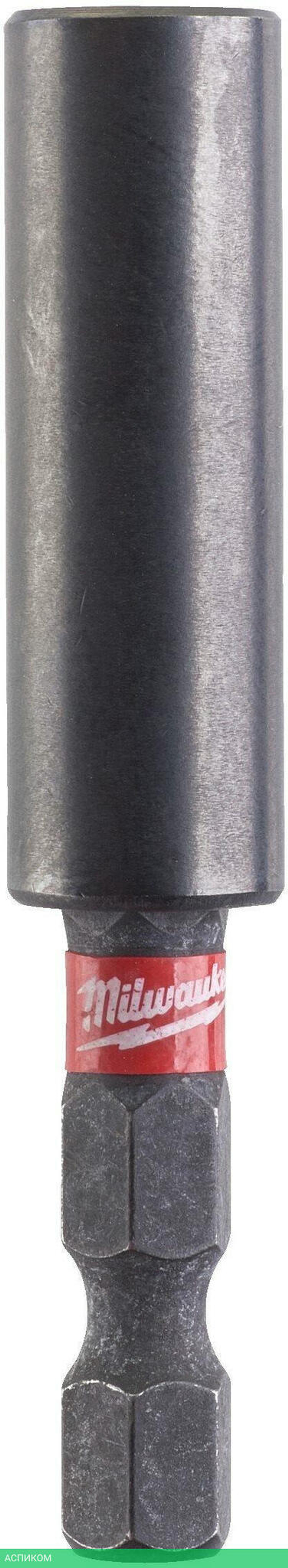 Держатель бит Milwaukee Shockwave 1/4" HEX 60мм (4932352406)