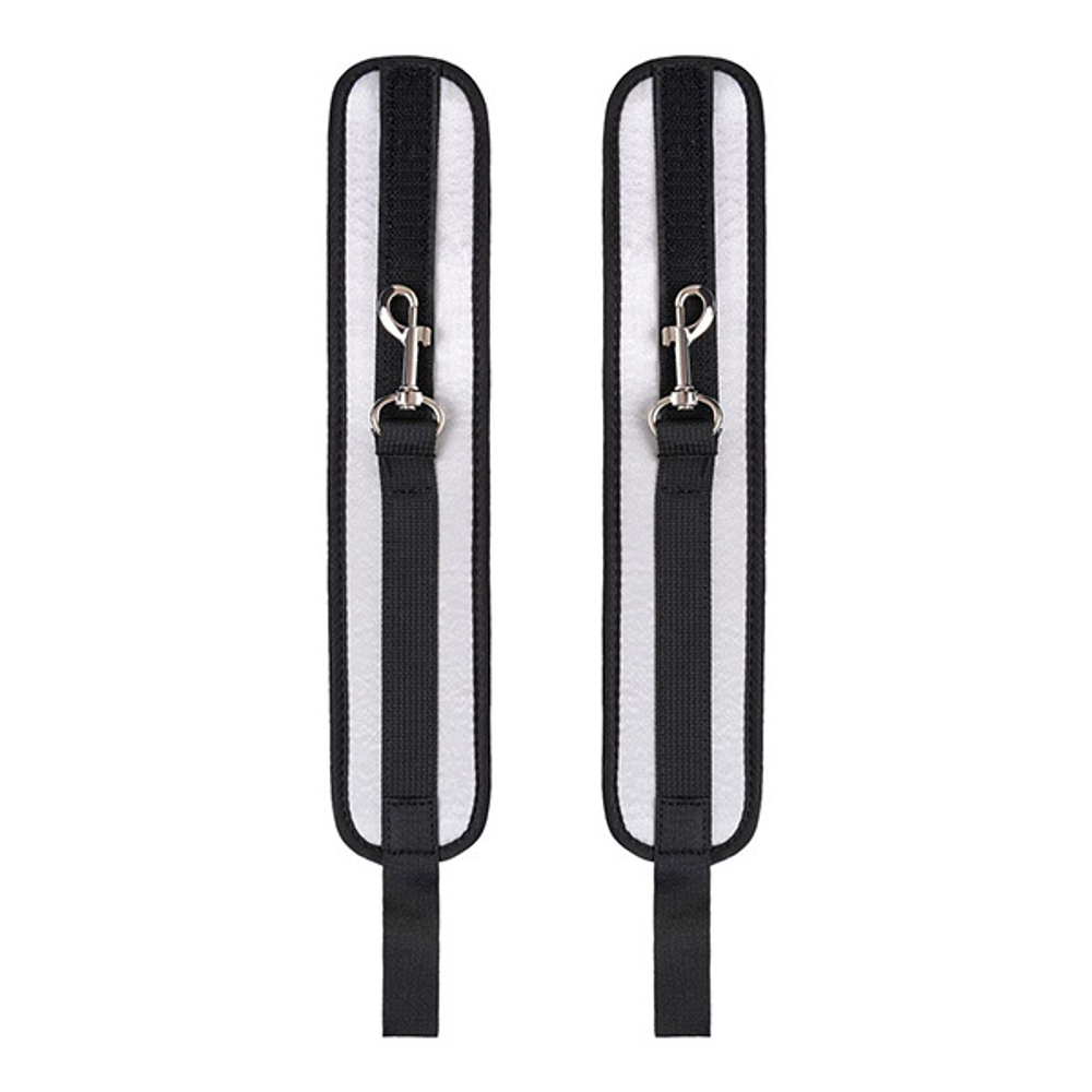 Серебристо-черные оковы ToyFa Anonymo 310157