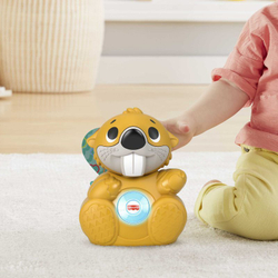 игрушка Mattel Fisher Price Линкималс Веселый Бобер, музыкальный, GXD83, GXD82
