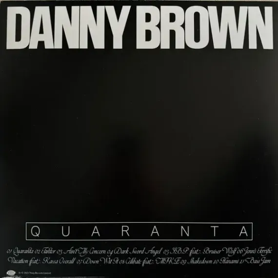 Danny Brown – Quaranta - Red - LP