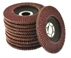 Круг лепестковый торцевой для УШМ / КЛТ Абразив 125Х22мм /зерно 80 (10шт)