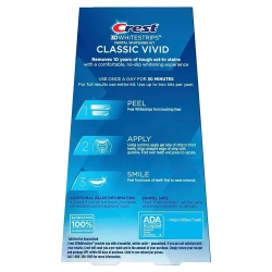 Отбеливающие полоски Crest 3D White Classic Vivid