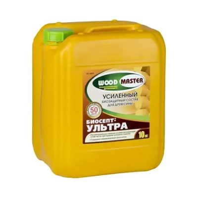 Антисептик для дерева Woodmaster Биосепт-ультра, 10 кг