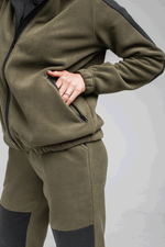 Флисовый костюм женский комби