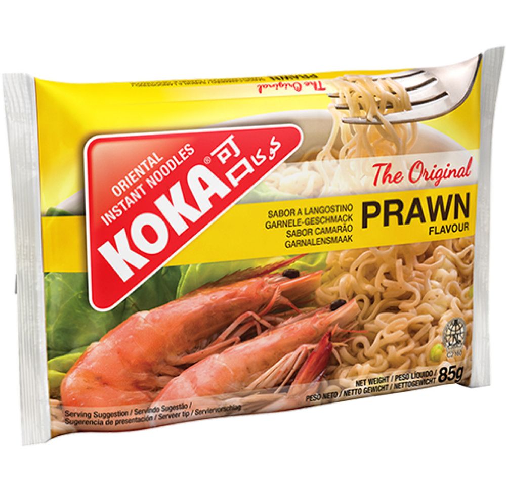 Лапша KOKA Original со вкусом креветки 85 г 6 шт