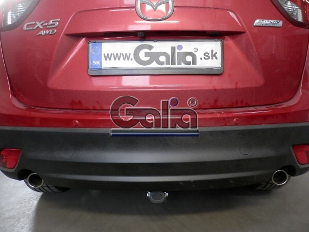 Фаркоп оцинкованный Galia M129A для Mazda CX-5 2012-2017, 2017-(паспорт и сертификат в комплекте)(без электрики)