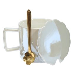 GAEM Кружка с крышкой, 420 мл, L13 W10 H9 см, 4в.