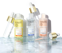 Eveline Cosmetics Serum Shot 15% Glycolic Acid - разглаживающий скраб для лица для выравнивания тона кожи /   30  ml  / GTIN 5903416039563