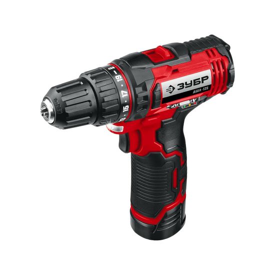 Аккумуляторная дрель-шуруповерт ЗУБР ДШЛ-125-22