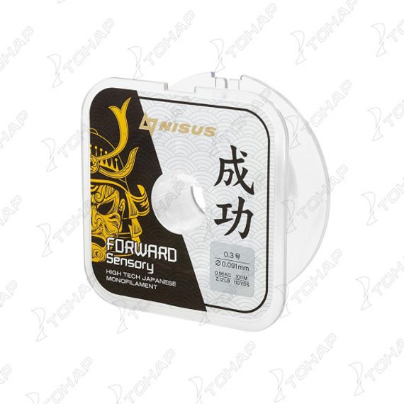 Леска FORWARD Sensory 0,091mm/100m Nylon Transparent (N-FS-0091-100) Nisus