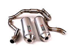 Full Exhaust System for Honda CRF250L-M-Rally (2012-2020). Made in Thailand. MOTO-X Twin