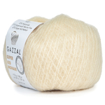 Пряжа Super Kid Mohair, 25г,237м, 47%супер кид мохер,31%мериносовая шерсть, 22% па (цена за 1шт)