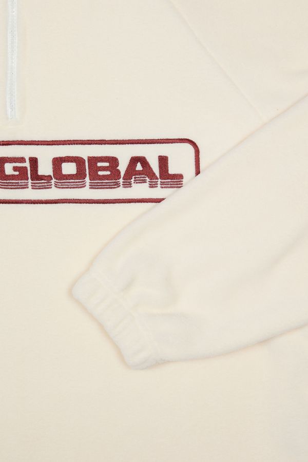 Толстовка Halfzip Fleece cream - фото 6