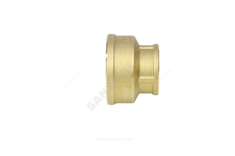 Муфта латунь переходная Ду 40х32 (1 1/2"х1 1/4") ВР/ВР LD LD.65.516.40х32