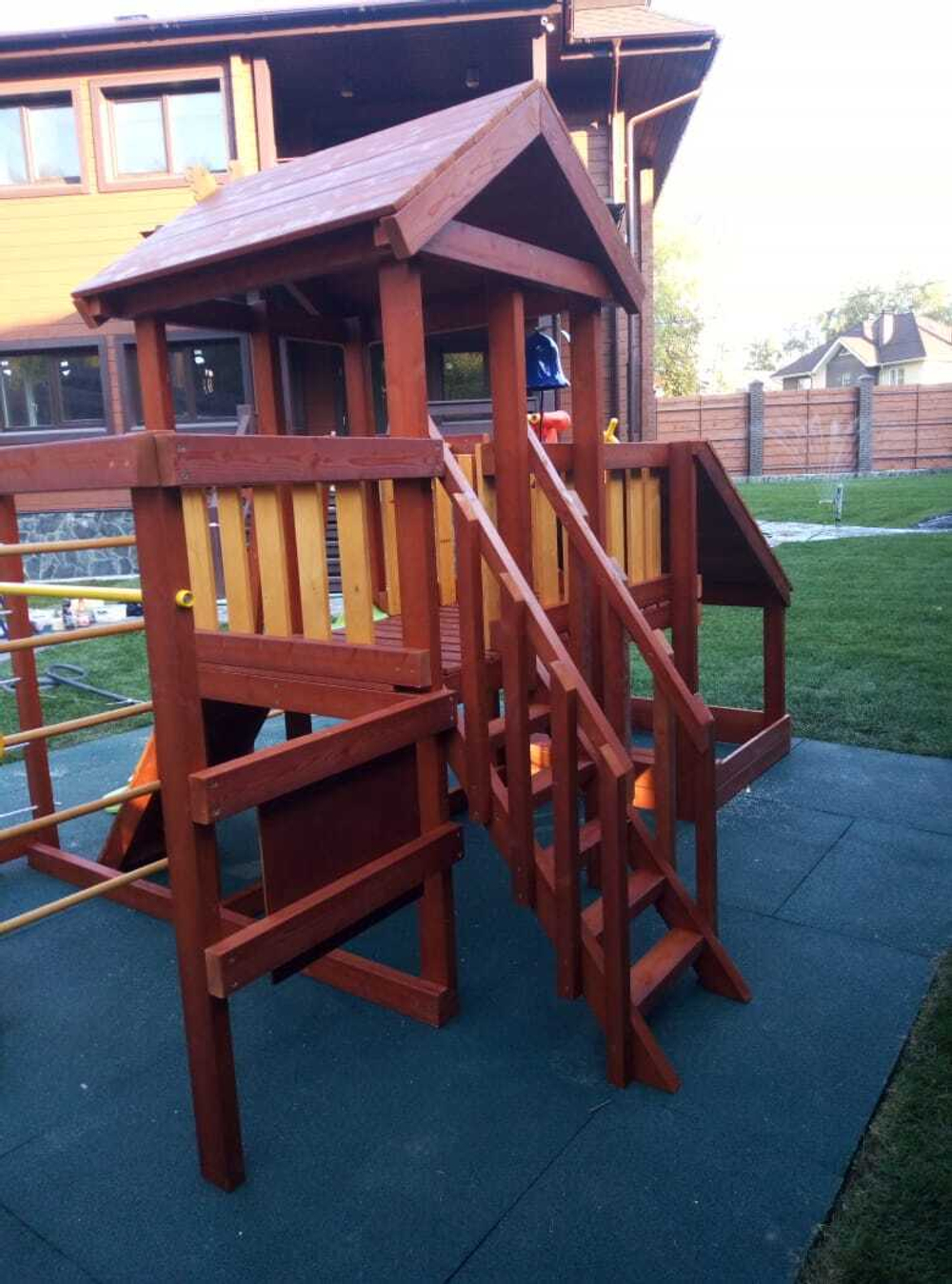 Деревянная игровая площадка для малышей Baby play 13 (Индиго)