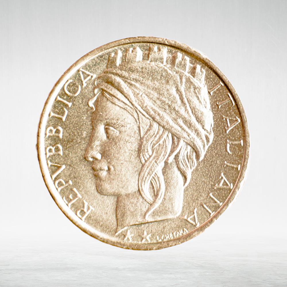Italy 100 Lire 1993 R "Minerva Head and Wreath", AU