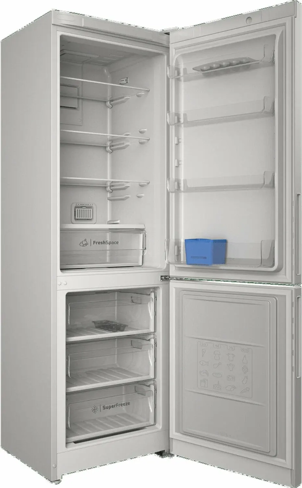 Холодильник двухкамерный Indesit ITR 5180 W (q)