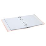 Тетрадь на кольцах А5 165х215 мм, 120 л., твердый картон, клетка, BRAUBERG, "Девушка", 404076