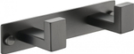 Полотенцедержатель на планке 2-й Grocenberg AC0012 (Графит)