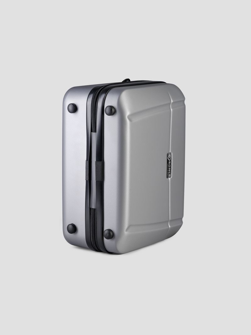 Дорожный кейс Bonle Серебристый