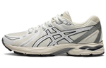 Asics GEL-FLUX CN fabric synthetic leather wear-resistant breathable low-cut casual running shoes men's gray and white