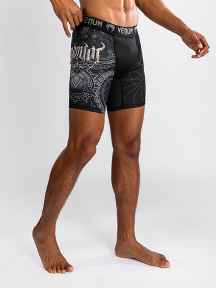 Шорты компрессионные Venum Gladiator 5.0 Black/Silver
