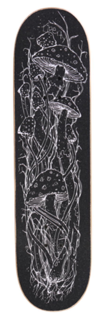 Скейтборд Tech Team Liberty Mushrooms 8.5"