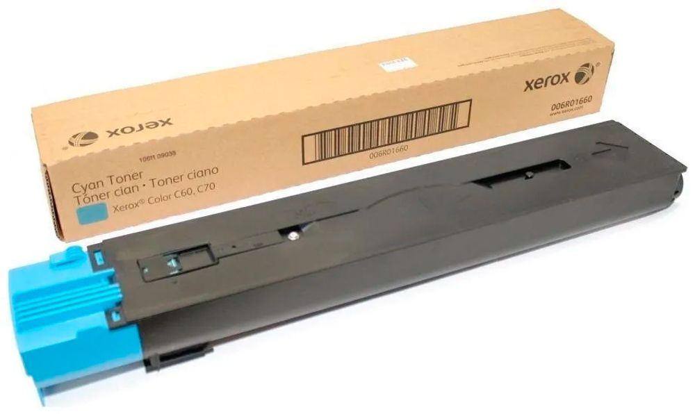 Тонер-картридж XEROX Color С60/C70 голубой (006R01660)