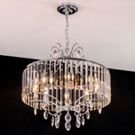 Citilux Инга CL335181 Люстра подвесная хрустальная Хром