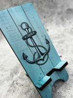 Подставка для телефона деревянная