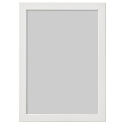 IKEA FISKBO  (ИКЕА ФИСКБО)  -  Рамка, белая, 21x30 см