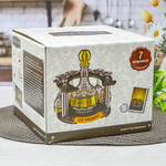 Набор 7 предметов (графин 500мл, 6 рюмок 60мл) на деревянной подставке "Подкова", 10134